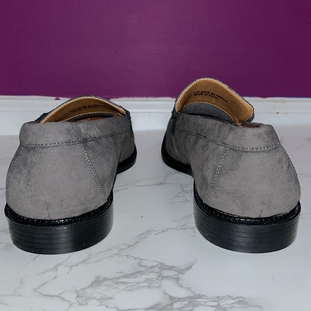 NWOT MENS Antonio Cerrelli Elite Gray Formal Shoes - Picture 5 of 13